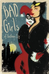 Kunstafdruk Bad Girls of Gotham City, (26.7 x 40 cm)