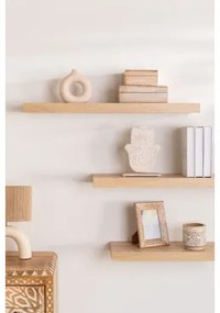 Set Van 3 Wandplanken Jario Natuurlijk Hout - Sklum