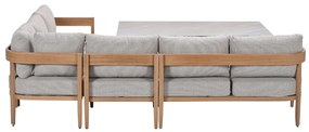 Garden Impressions San Mauro lounge dining set 5-delig - napoli sand