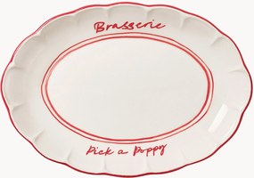 Handbeschilderde serveerplateau Bistro
