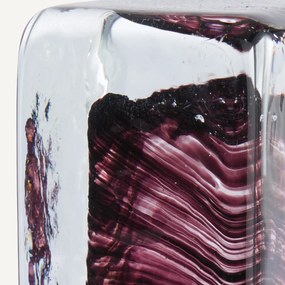 Set van 2 glazen boekensteunen, Diafani