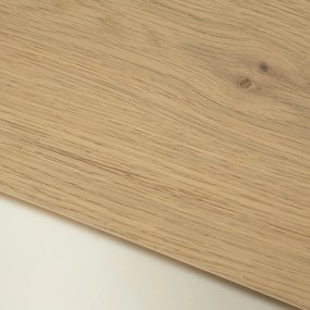 Eleonora Milo Eiken Tv-meubel Met Schuifdeuren 240 Cm Naturel - 240x42x43cm.