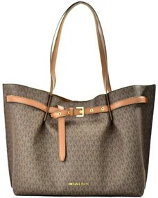 Boodschappentas Bruin MICHAEL Michael Kors  Jet Set Travel Large Signature Tote Bruin