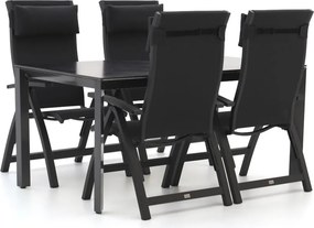 + 10% kassakorting | Diningset Bellagio | 4 personen | Tuinset sintered stone | 5-delig | Kees Smit Tuinmeubelen