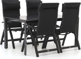 Diningset Bellagio | 4 personen | Tuinset sintered stone | 5-delig | Kees Smit Tuinmeubelen