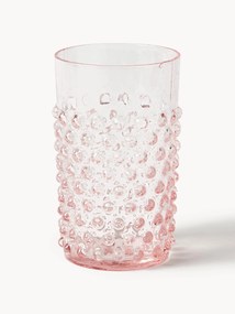 Mondgeblazen tumblers met hobnailpatroon, 6-delig