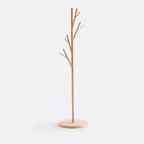 Kapstok in eikenhout en eikenfineer, Selfrid