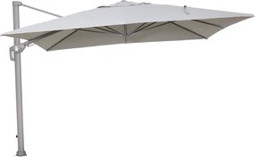 Garden Impressions Hawaii Big Pole II zweefparasol 350x350 cm – frame taupe – doek zand
