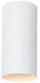 Design wandlamp wit rond 2-lichts - Sab