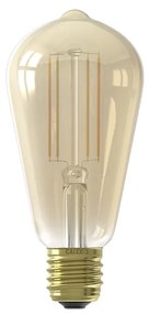 Smart hanglamp messing met smoke glas 30 cm incl. Wifi ST64 - Ball Modern, Retro E27 rond Binnenverlichting Lamp
