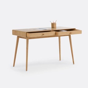 Bureau 2 lades, fineereik, Miji