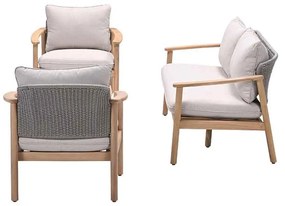 Garden Impressions Yucatan loungeset 4-delig - acacia