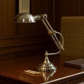 Tafellamp Hadley Antiek Zilver