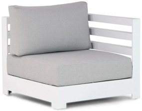 Hoek loungeset 5 personen Aluminium Wit  Santika Furniture Santika Phantom