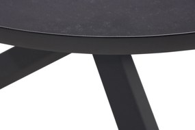 Dining Tuintafel rond 150 cm Grijs Livorno