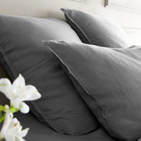 Dekbedovertrek in gewassen linnen, Elina