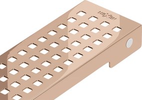 Mexen Flat M08 rooster voor lijnafvoer 100 cm, roze goud - 1625100
