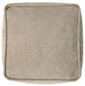 Amara Poef Chenille - Beige