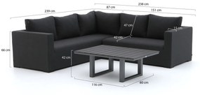 Hartman Oliver/Bolano hoek loungeset 3-delig links