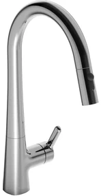 Hansa Designo keukenkraan met uittrekbare handdouche chroom 51362283