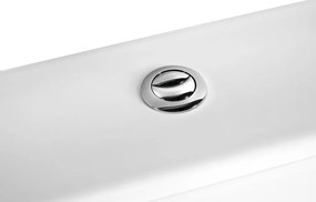Sapho Avis staand toilet randloos met vortex spoeling en softclose zitting wit glans