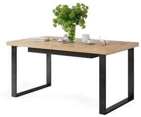 AVELLA Artisan Eik - LOFT TAFEL VOOR WOONKAMER/EETKAMER UITKLAPBAAR TOT 3,1 m!