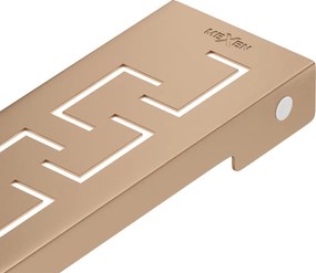 Mexen Flat M15 afdekking voor lineaire afvoer 80 cm, geborsteld koper - 1C24080