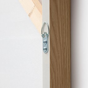 Ingelijst linnen doek, lengte 80 x hoogte 100 cm, SEPYA