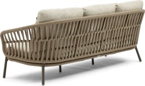 Stoel en Bank Loungeset 5 personen Rope Zand/Beige  Coco Viento/Fungo