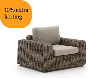 + 10% kassakorting | Lounge tuinstoel | Intenso  Segrino | Wicker (vlechtwerk) | Taupe | Kees Smit Tuinmeubelen