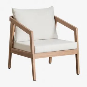 Kaela Fauteuil In Acaciahout Acacia Bruin - Sklum