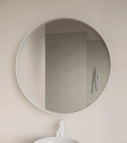 Gliss Design Asteri ronde spiegel 80cm mat wit
