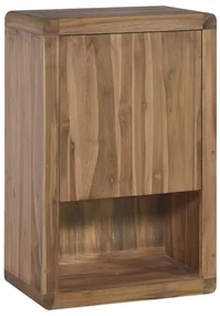 vidaXL Badkamerwandkast 45x30x70 cm massief teakhout