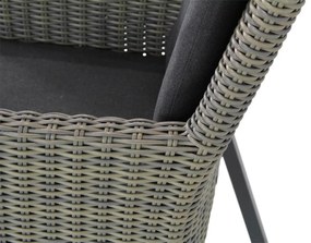 Tuinset 8 personen 330 cm Wicker Taupe Garden Collections Oxbow/Superior