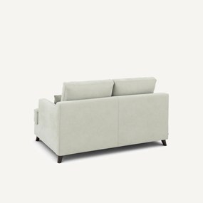 2-zits compacte bank van stonewashed fluweel, ALWINE