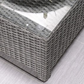 Garden Impressions Isabel loungeset 3-delig - donker grijs