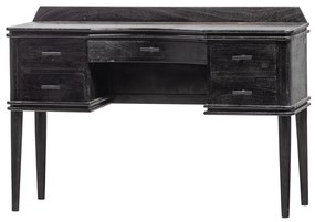 BePureHome Boudoir Kaptafel Acaciahout Zwart - 120 X 40cm.