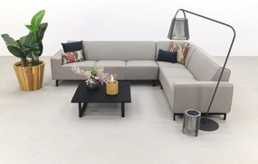 Boavista/Cuba Sunbrella loungeset - Nature Grey - 4-delig - Rechts