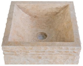 Sanigoods Jinte waskom 40x40x15cm crème