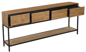Starfurn RichWood Wandtafel Industrieel Mangohout 180 Cm - 180 X 35cm.