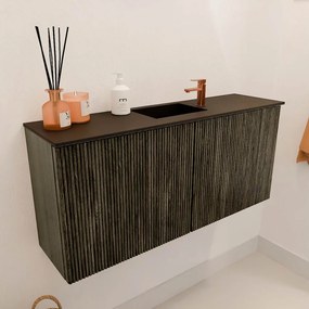 Mondiaz Joya 90cm toiletmeubel shadow met wastafel faye midden 1 kraangat urban