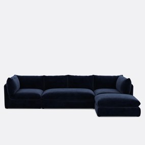 2-zits modulaire bank, gemêleerd polyester, Malo