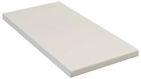 vidaXL Aanrechtblad 30x60x2,8 cm spaanplaat crèmekleurig
