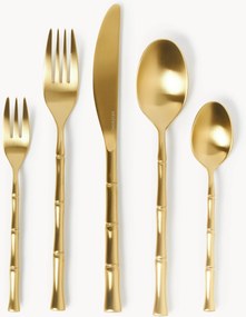 Mat geborstelde bestekset Orso, in verschillende setgroottes