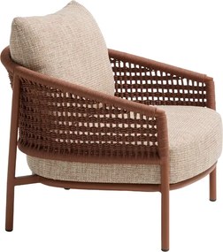 4 Seasons Outdoor Cala loungestoel Spicy Loungestoel   beige weerbestendig