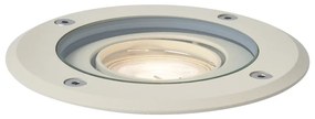 Buitenlamp Moderne grondspot grijs beige GU10 50mm verstelbaar IP65 - Delux Modern GU10 IP65 Buitenverlichting