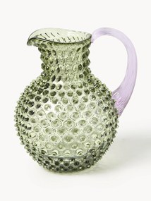 Mondgeblazen karaf Hobnail