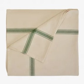 Tafelkleed Van 170x250 Cm In Neviveta-katoen Groen – Kool - Sklum