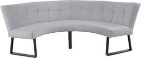 Eetkamerbank - Amsterdam - stof Element grijs 03 - geschikt voor tafel 130 cm