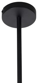 Smart hanglamp zwart 4-lichts incl. Wifi ST64 - Laser